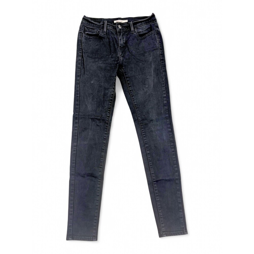 Levi's Women's Skinny Jeans‎ Size 28 Black Stretch